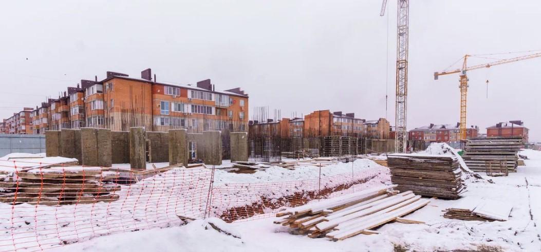 Отчет о строительстве ЖК «ДарГрад» за февраль 2023г.