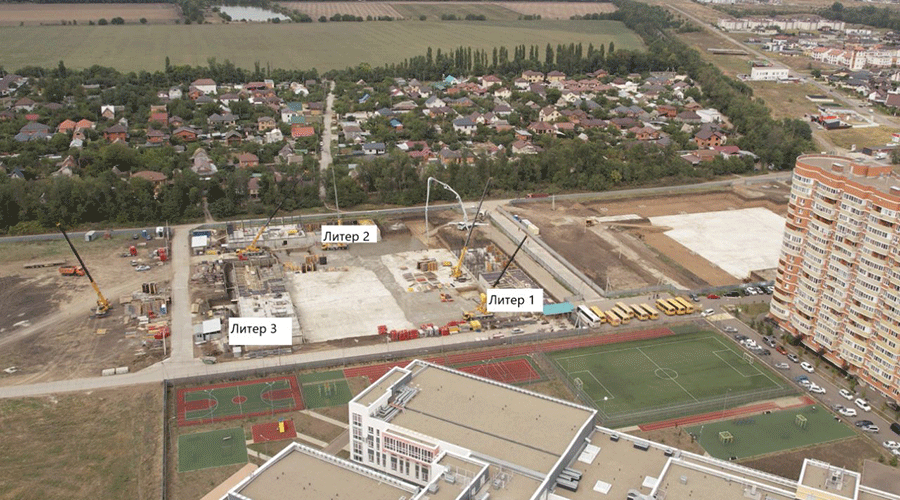 Отчет о строительстве ЖК «Догма Парк» за сентябрь 2022г.