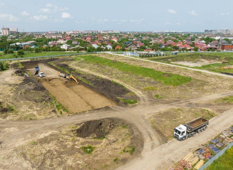 Отчет о строительстве ЖК «Зеленая территория»  за май 2023г.