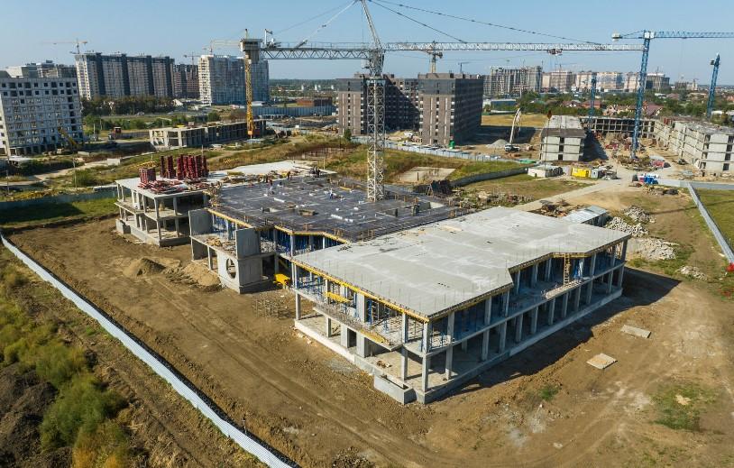 Отчет о строительстве ЖК «Зеленая территория»  за сентябрь 2023г.