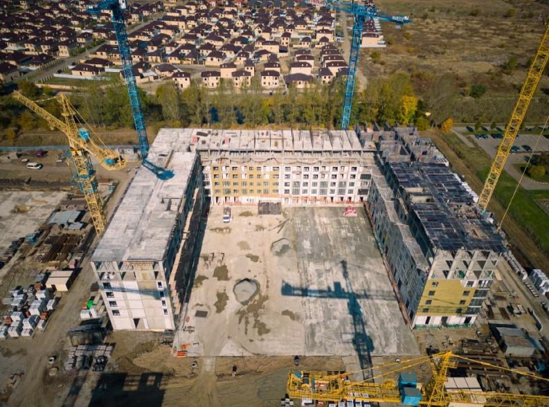 Отчет о строительстве ЖК «Архитектор» за октябрь 2023г.