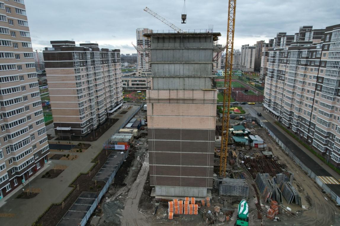 Отчет о строительстве Neo-квартал «Красная Площадь» за январь 2024г.