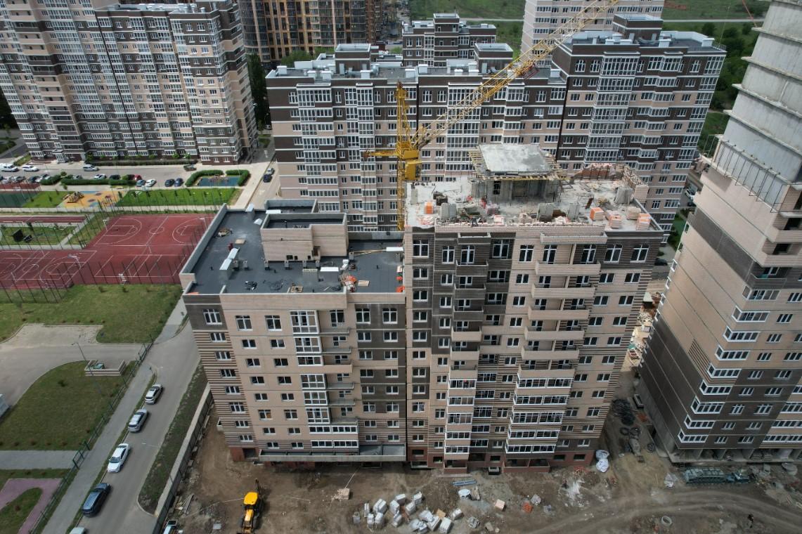 Отчет о строительстве Neo-квартал «Красная Площадь» за июнь 2024г.