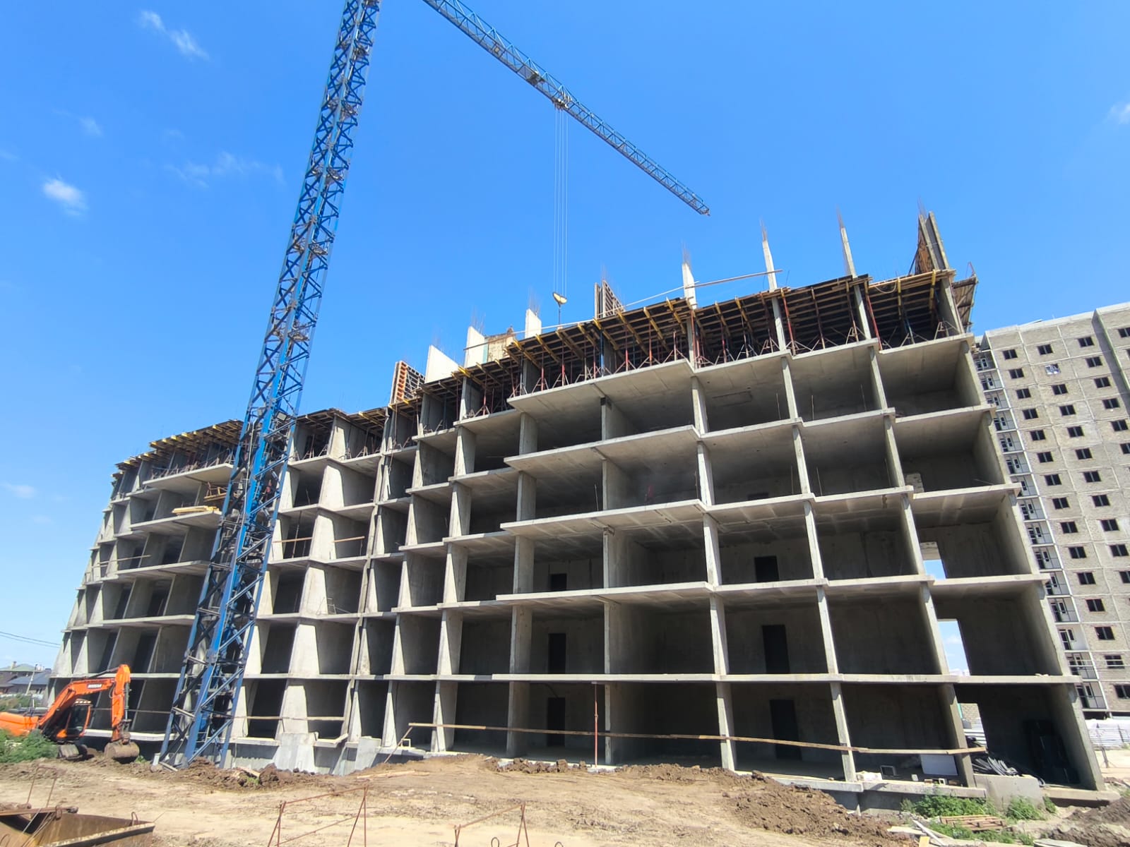 Отчет о строительстве ЖК «Смородина 2»  за июль 2025г.