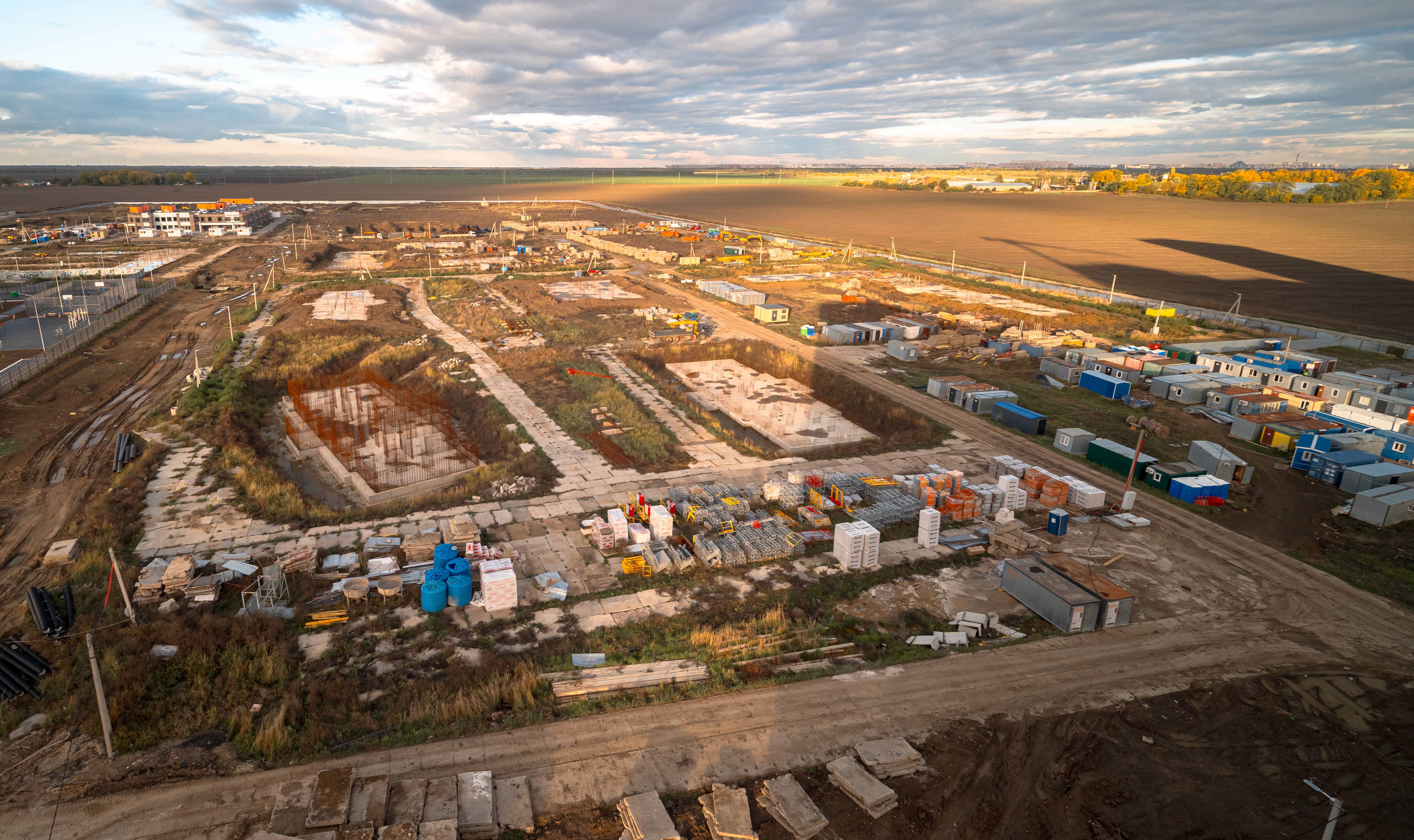 Отчет о строительстве ЖК «Теплые Края» за октябрь 2025г.